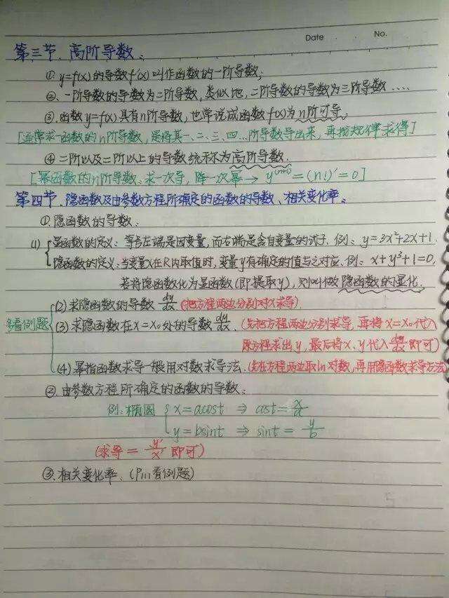 学霸笔记