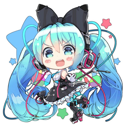 动漫少女可爱头像 初音未来(魔法未来)