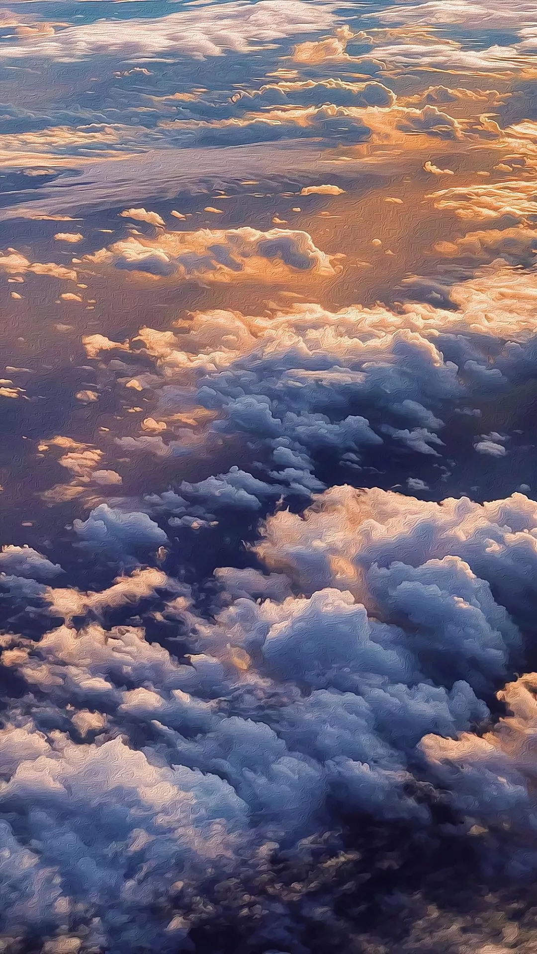 好看又仙的天空图图片