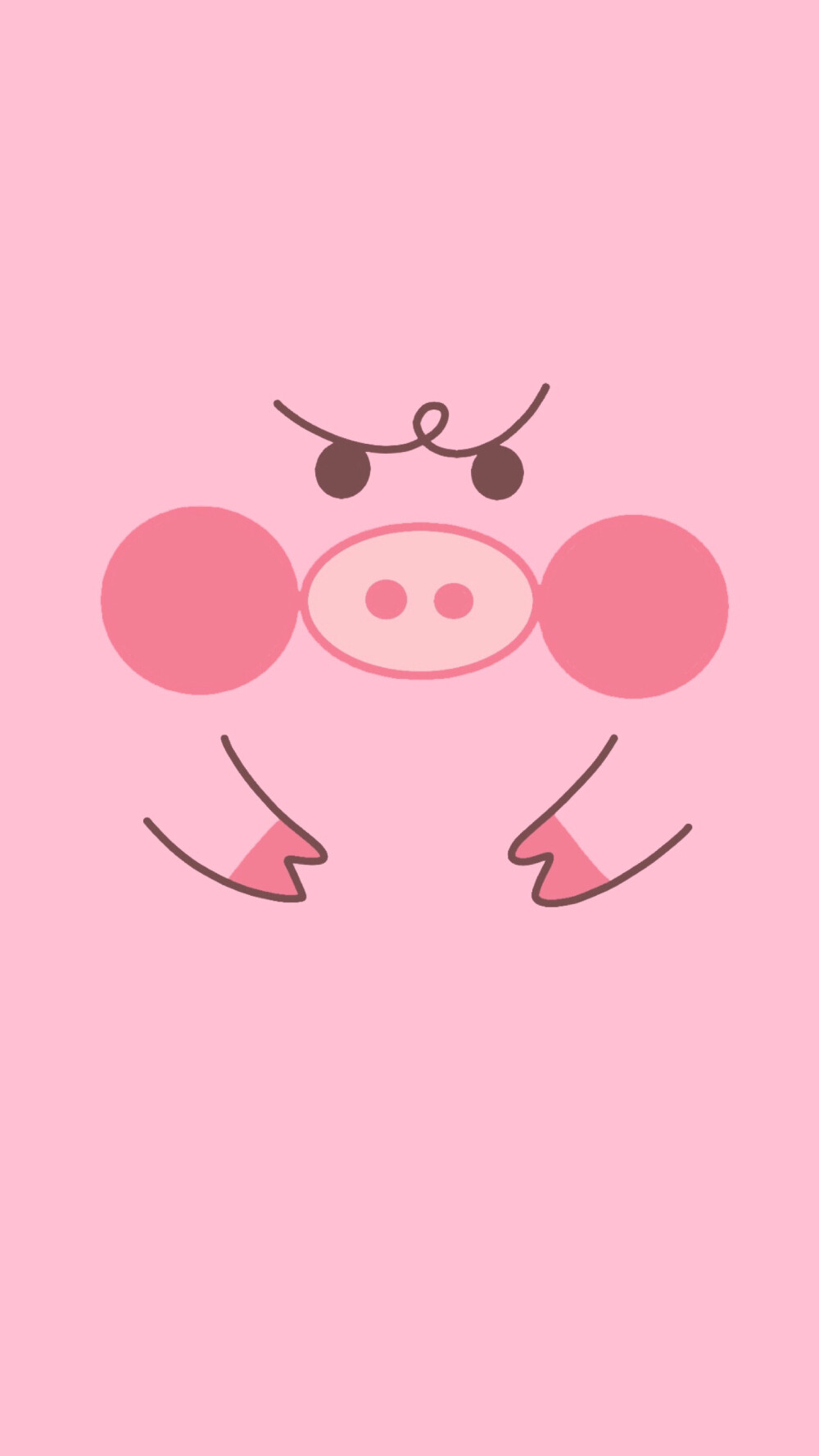 粉红小猪手机壁纸图片