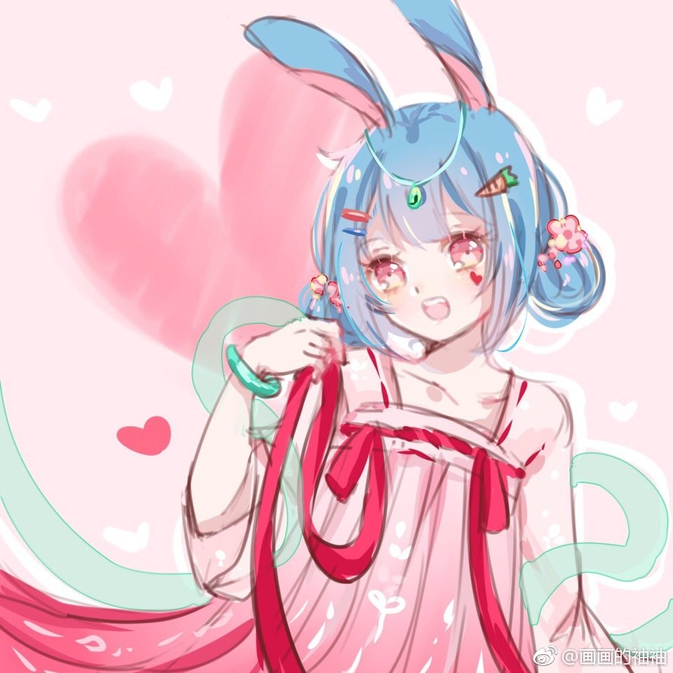 蓝兔- 堆糖,美图壁纸兴趣社区