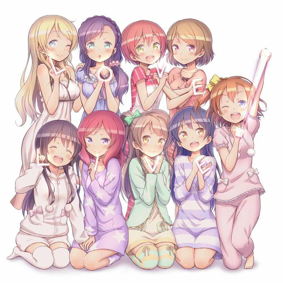 [高坂穗乃果/南琴梨{南小鸟}/园田海未/星空凛/西木野真姬/小泉花阳