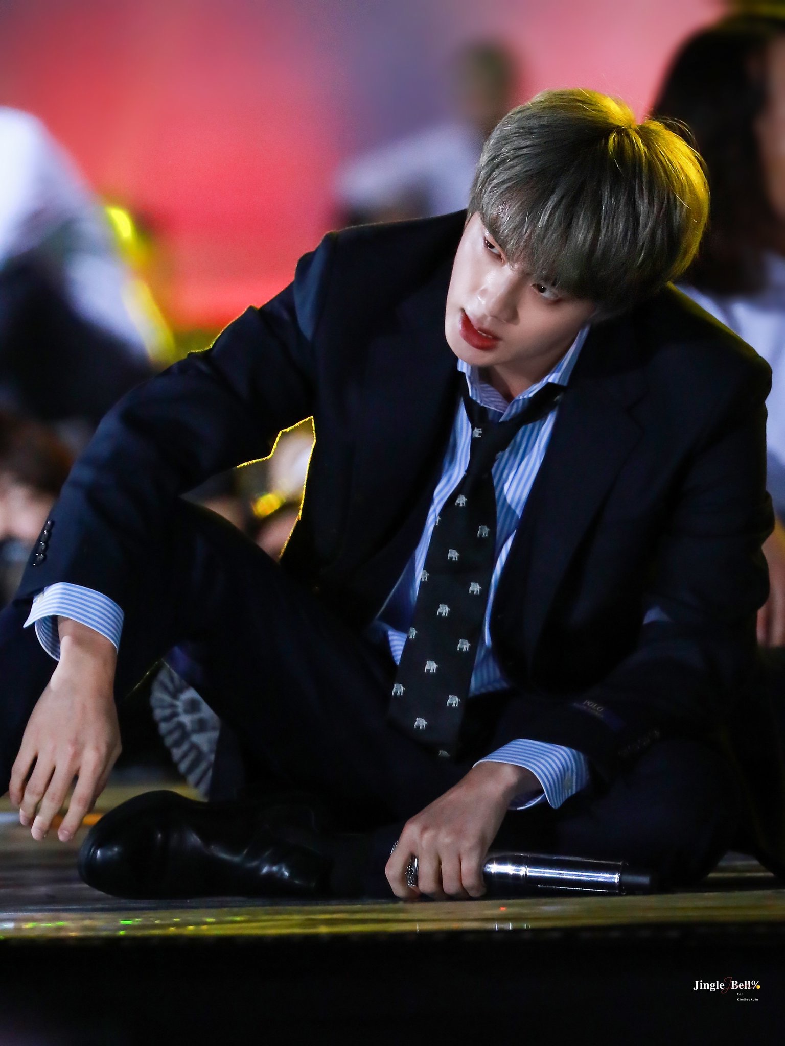 jin 金硕珍 bts 防弹少年团 20190115 第28届首尔歌谣大赏