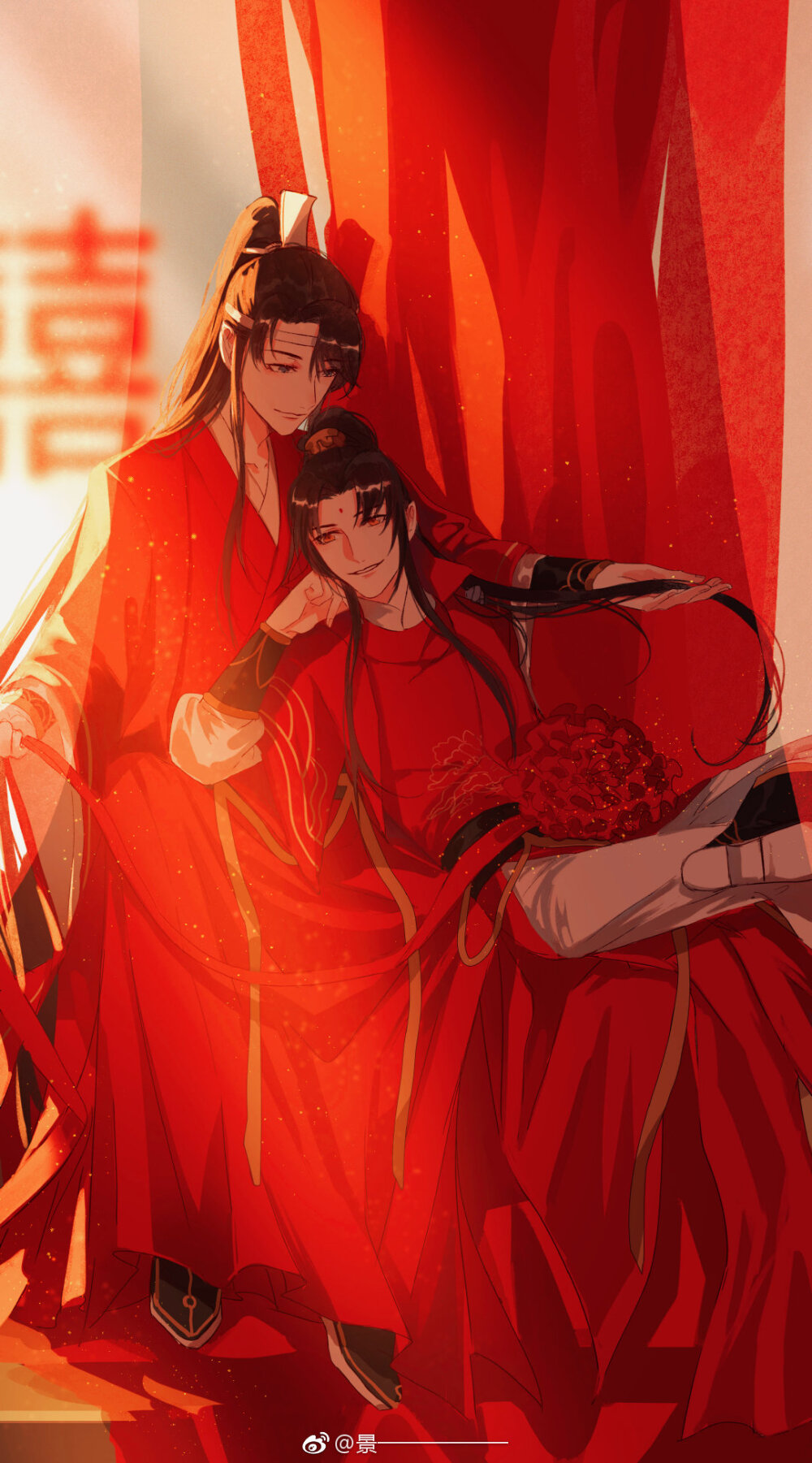 魔道祖师抹额绑手追凌图片