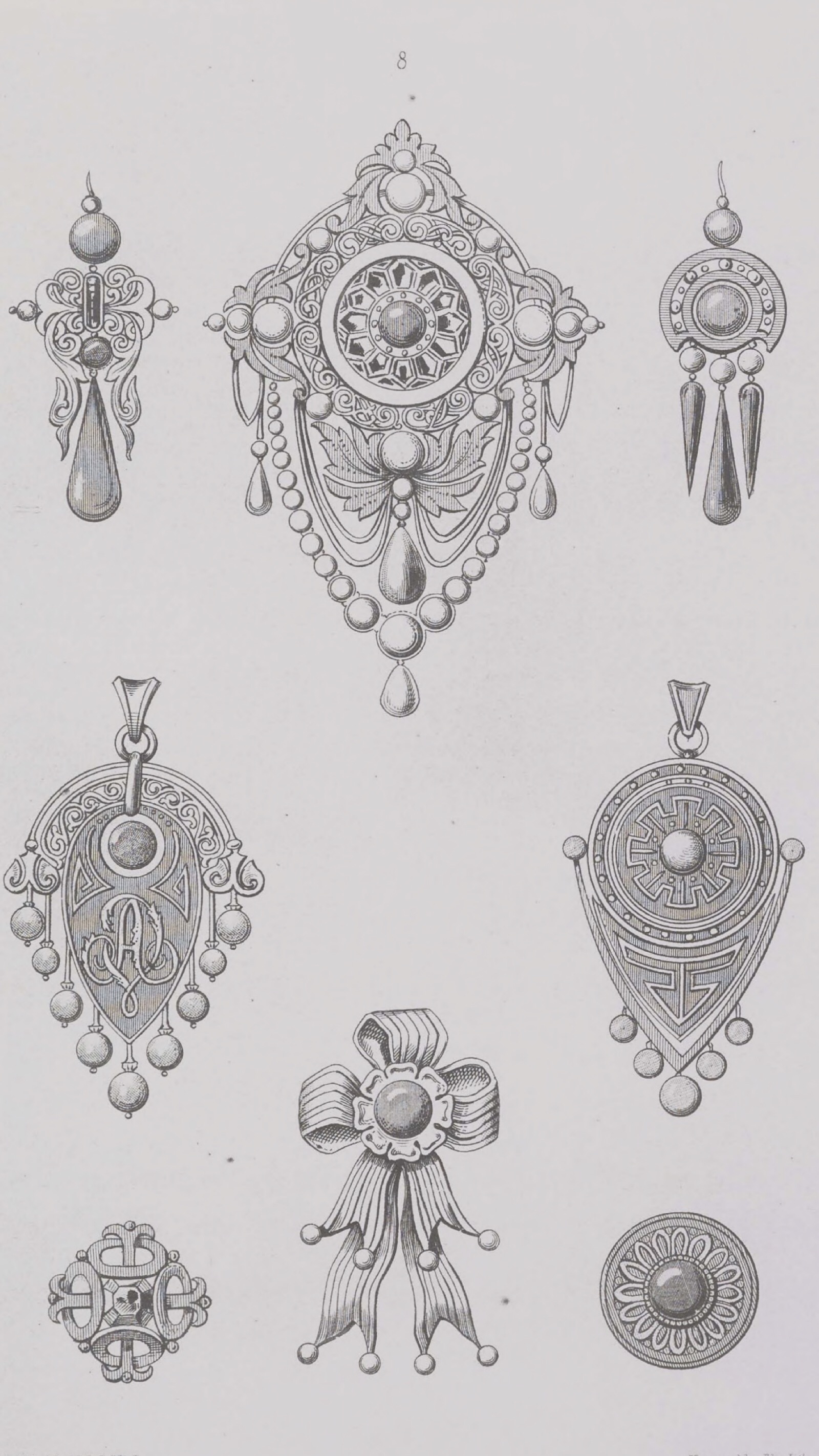 欧洲古董珠宝手稿