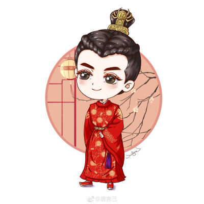 西式婚礼新郎头像