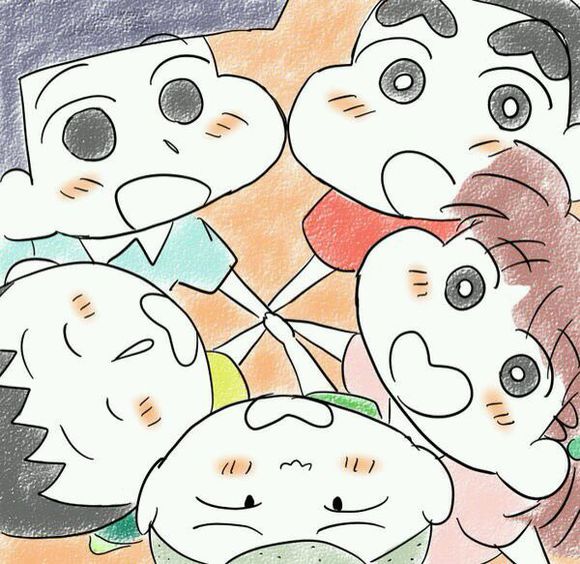 蜡笔小新 春日部防卫队 同人图