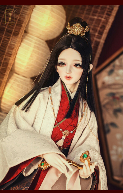 古风美人 sd娃娃 bjd 玩具 人偶 壁纸 萌物