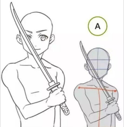 握剑的手法方法图解图片
