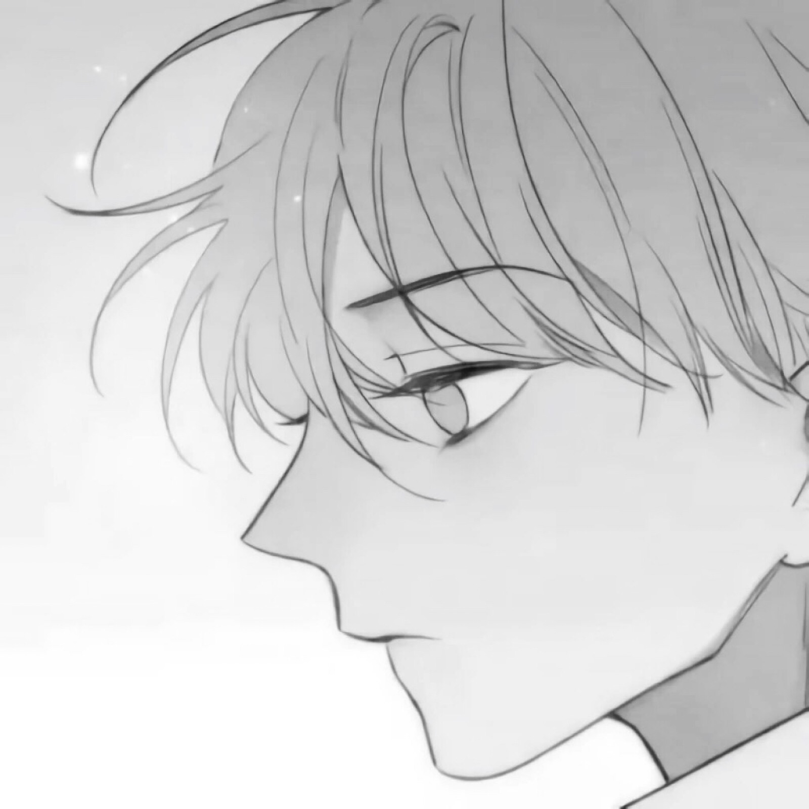 自调 黑白 漫男