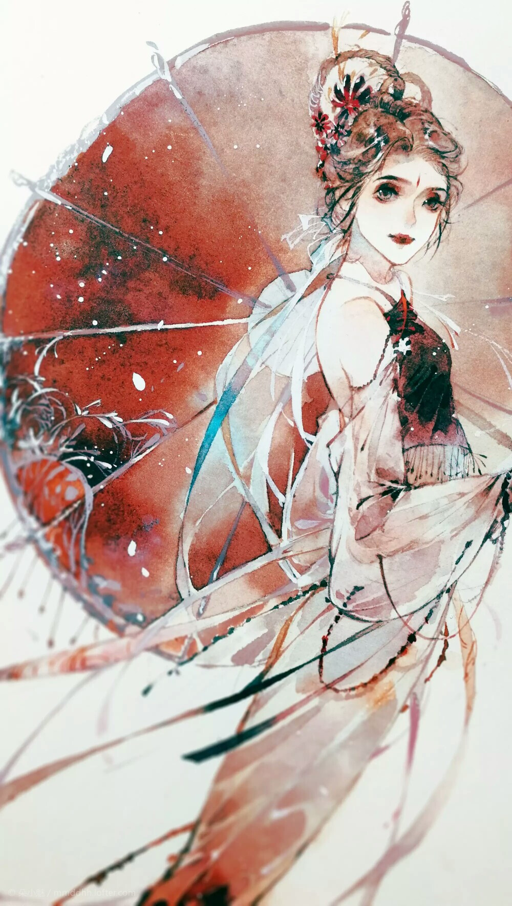 古风水彩〕绘师:朵小魅