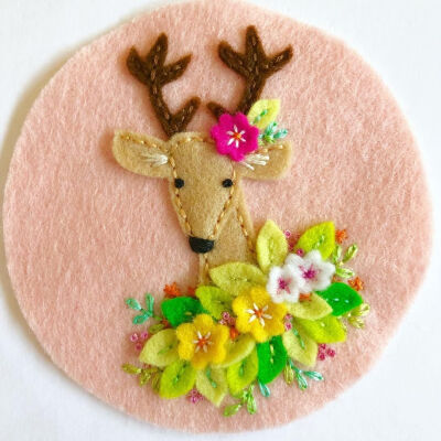 不织布手工娃娃