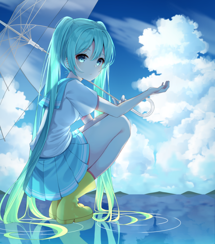 vocaloid 初音未来 绘师:やや(p id=16507889) 本作品id=73548748