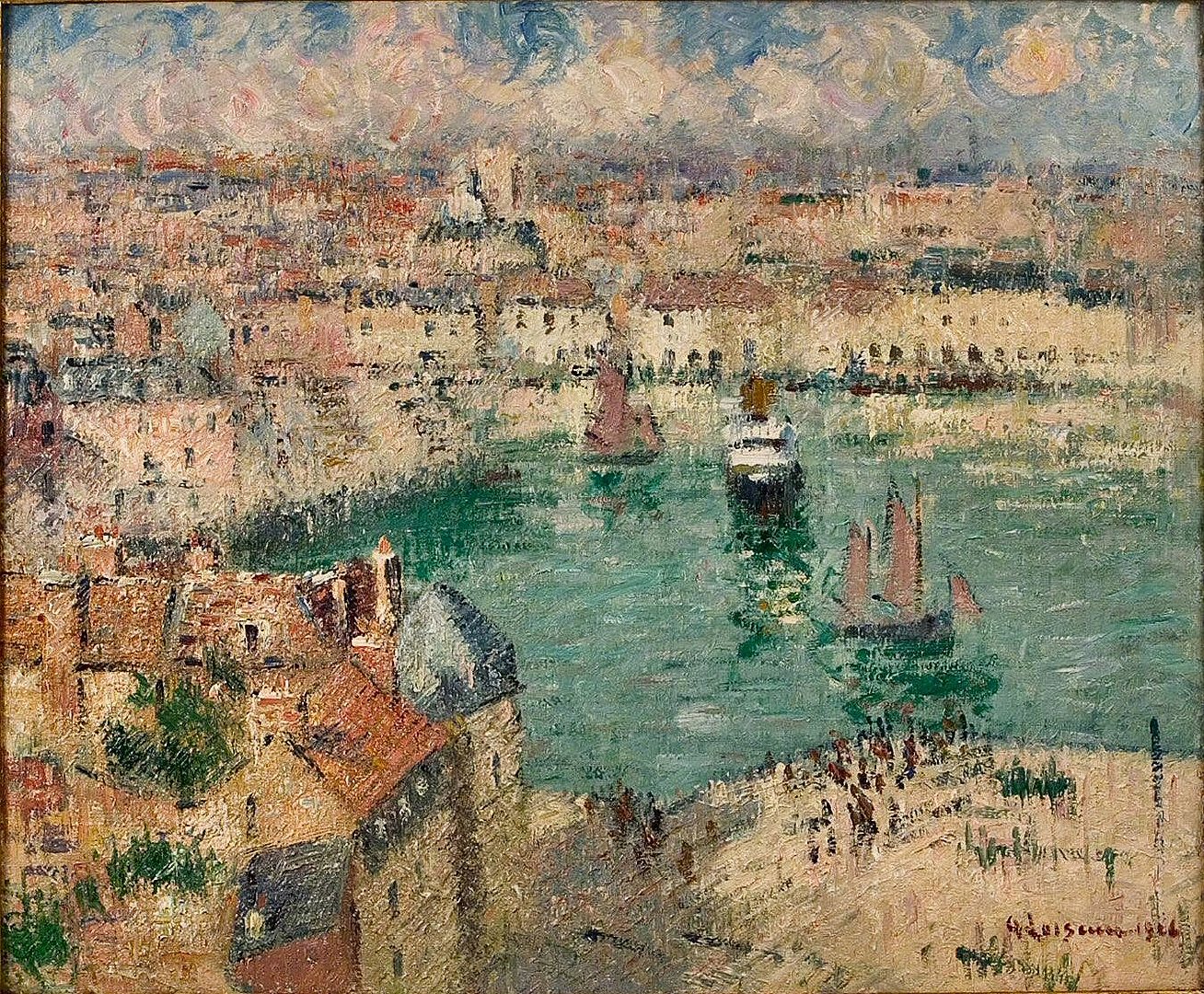 法国后印象派画家 gustave loiseau 绘画作品 | www.gustaveloiseau.