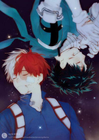 上鸣电气,切岛锐儿郎,轰焦冻,渡我被身子,荼毘,绿谷出久