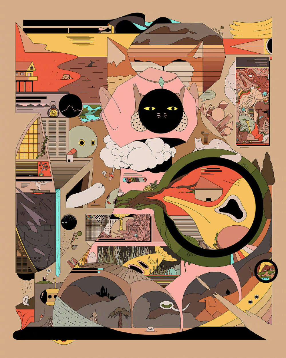 来自插画师 ori toor 绘画作品 | oritoor.com