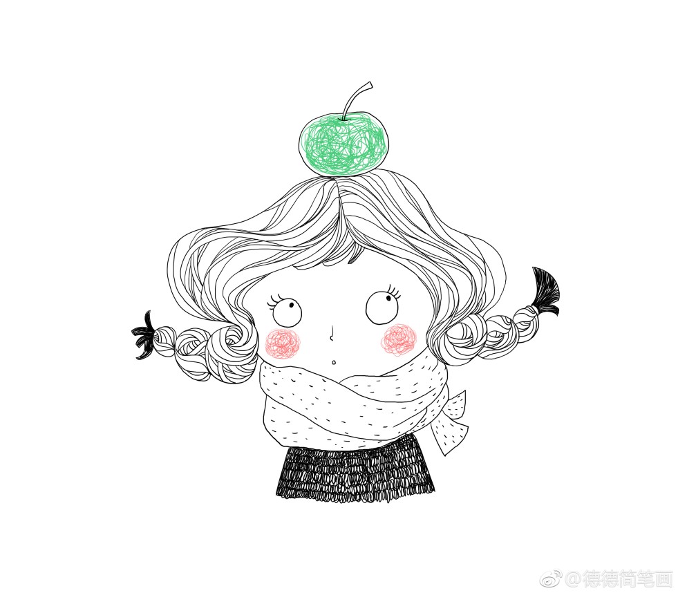 插画简单小图案插图图片