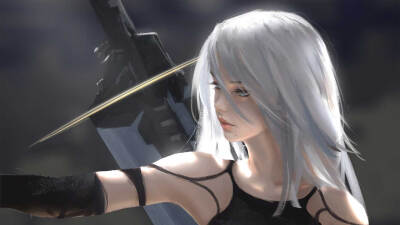 ghostblade,ghostblade壁纸 ghostblade (artist : wlop)