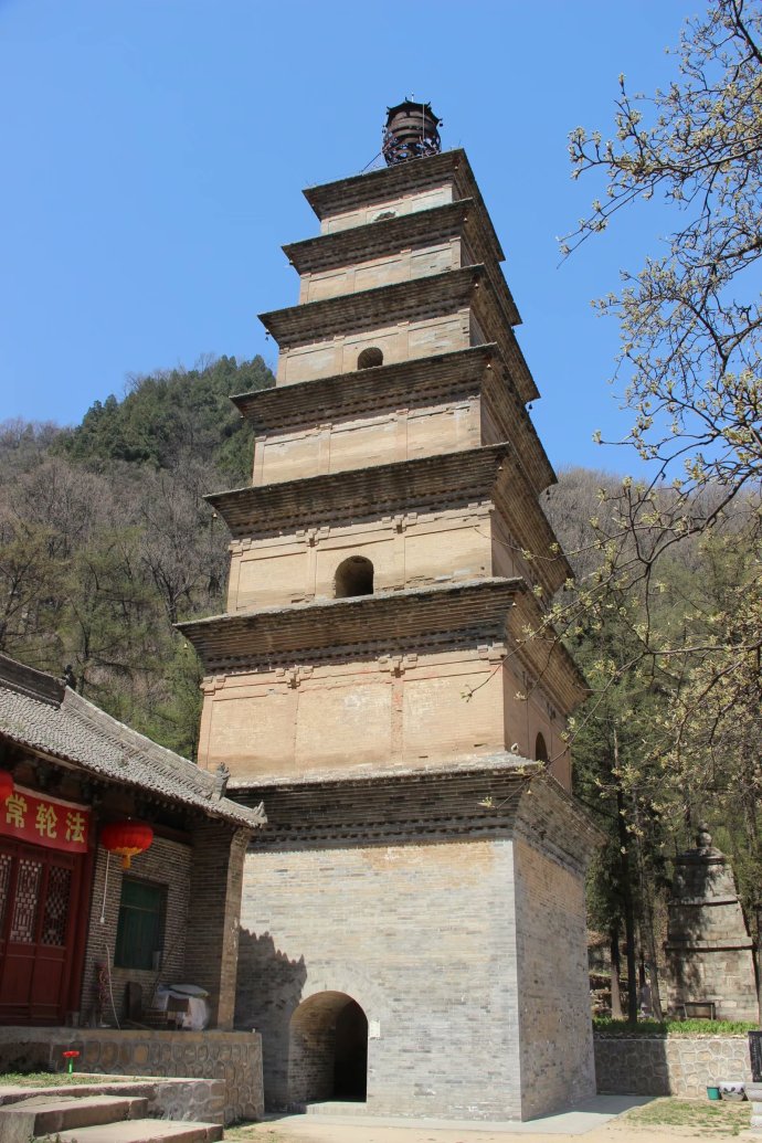 陕西安圣寿寺塔