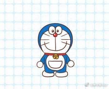 哆啦a梦简笔