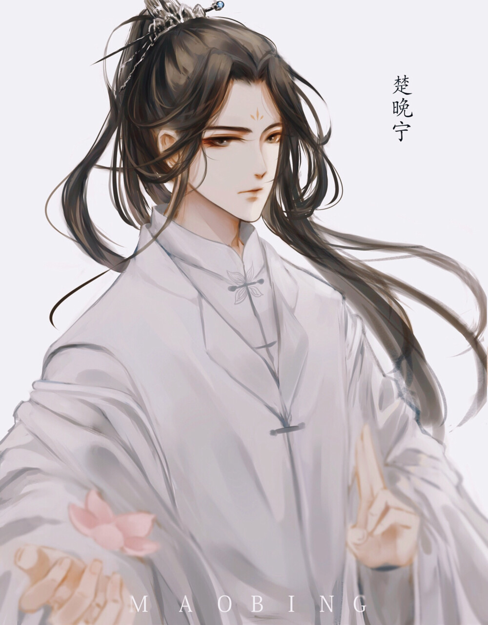 二哈和他的白猫师尊图片来源微博紧张的猫饼侵删