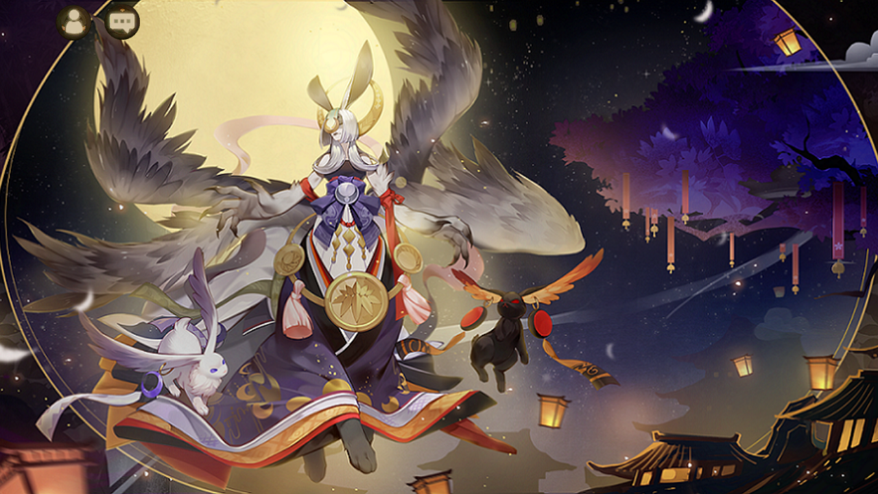 阴阳师 月之羽姬月之羽姬专属过场 - 堆糖,美图壁纸