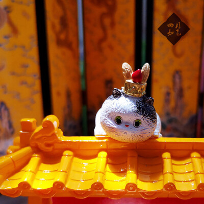 故宫淘宝/大明系列萌萌迷你猫小摆件/锦衣卫大明喵/一套9只小猫猫