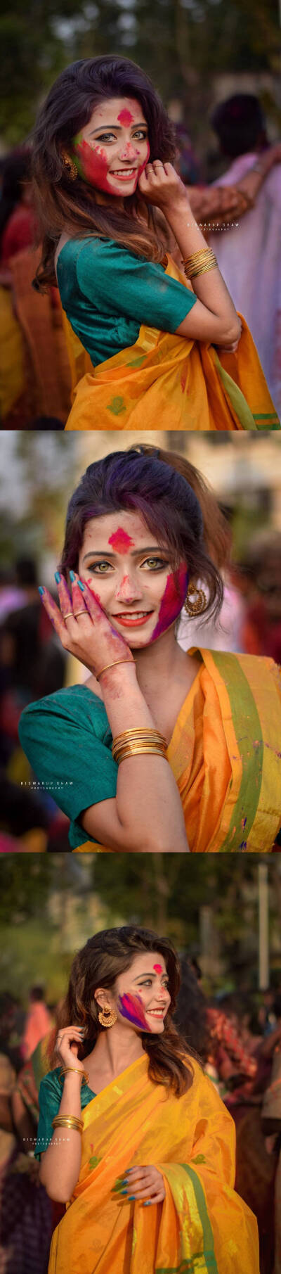 [cp]这两天在外网爆红的印度女生riya sanyal,美的太灿烂太耀眼,真的