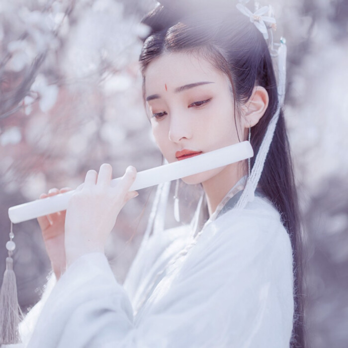 微博自截 古风汉服女生头像