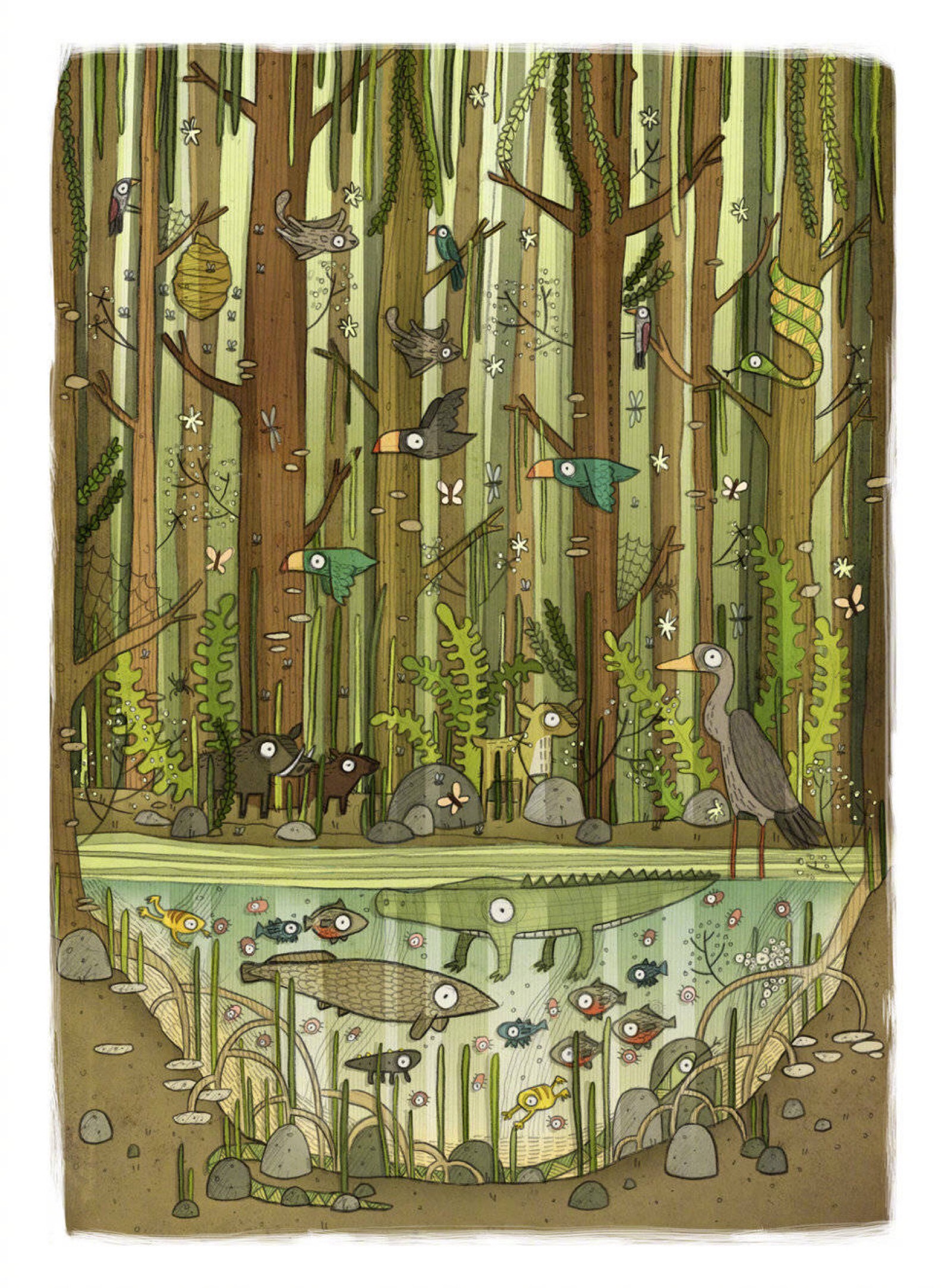英国插画师 brendan kearney
