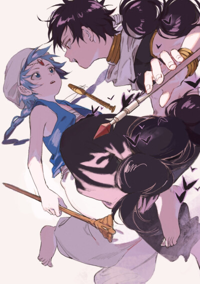 魔笛magi 阿拉丁#裘达尔来源微博