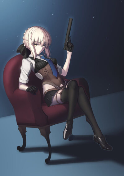 grand order saber 呆毛 阿尔托莉雅 黑呆 黑无毛 黑贞 贞德 新宿 0