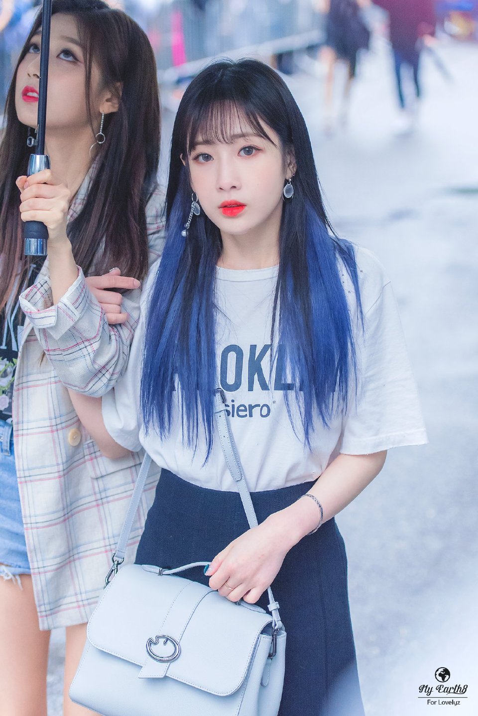 lovelyz女团门面 刘智爱 刘智嫒