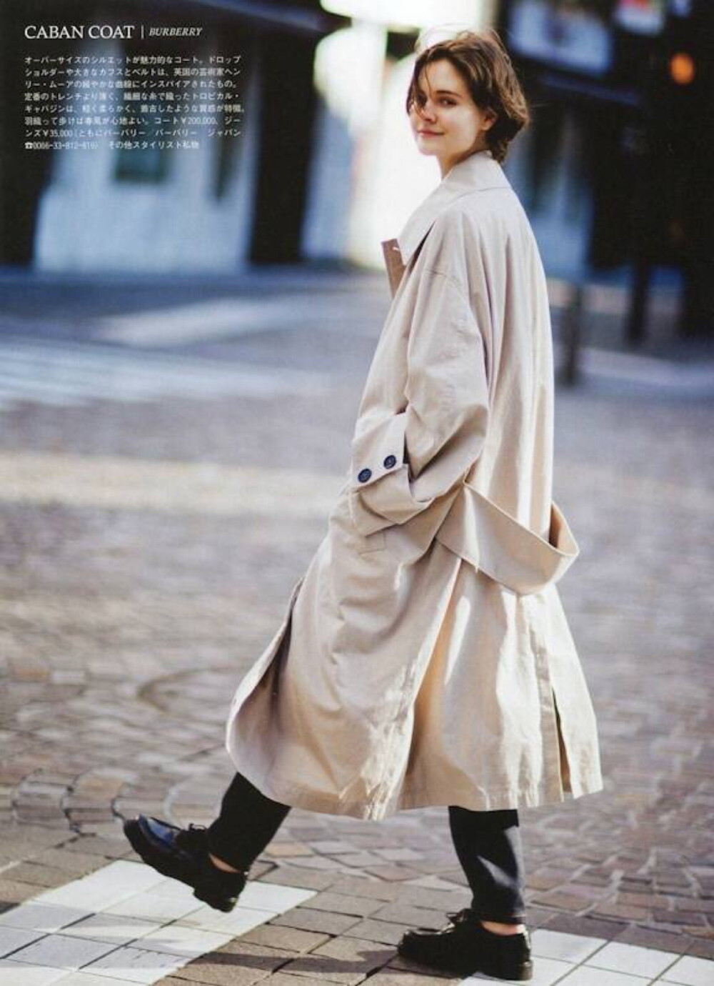 这位model今年的两组杂志片分别是spur和premium都是