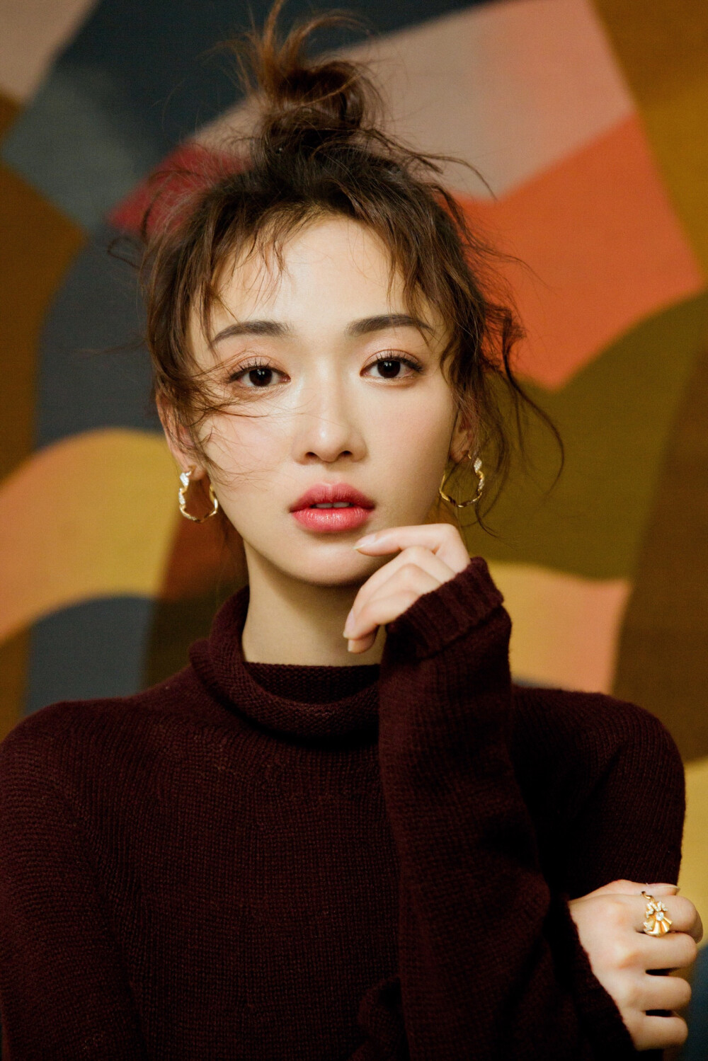 吴谨言 堆糖,美图壁纸兴趣社区