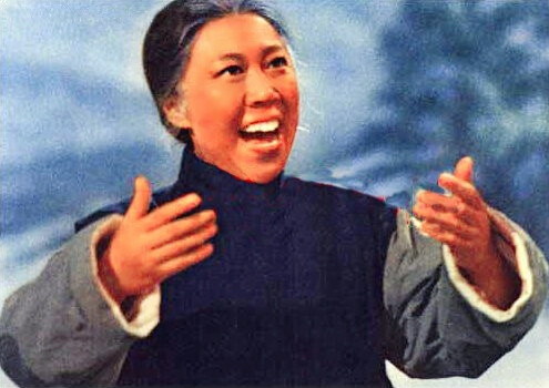 王梦云,1938年出生,现代京剧《智取威虎山》中饰演李母.