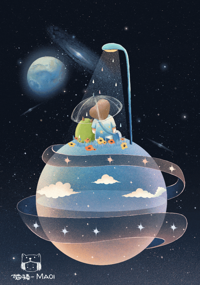 少女的诗集 ~ 插画 动态 猫矮_maoi-原创作… - 堆糖,美图壁纸兴趣