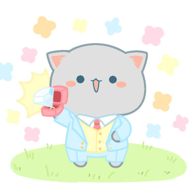 带猫情侣头像