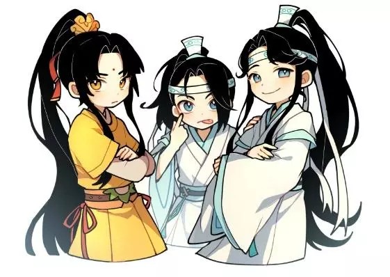 魔道祖师小朋友组图片