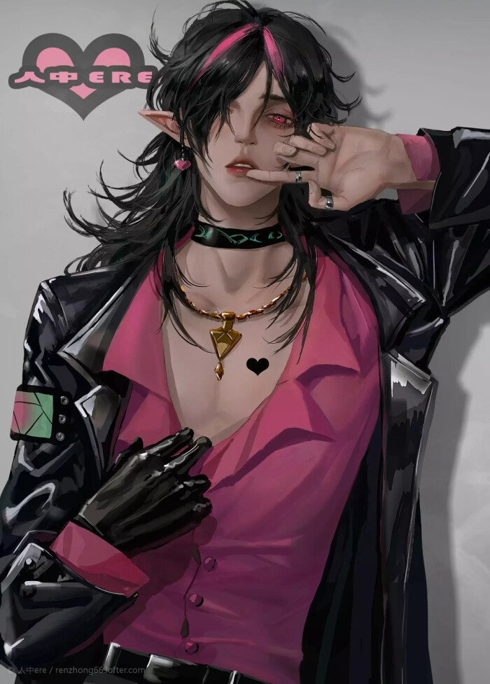 明日方舟# 月见夜画师:人中ere
