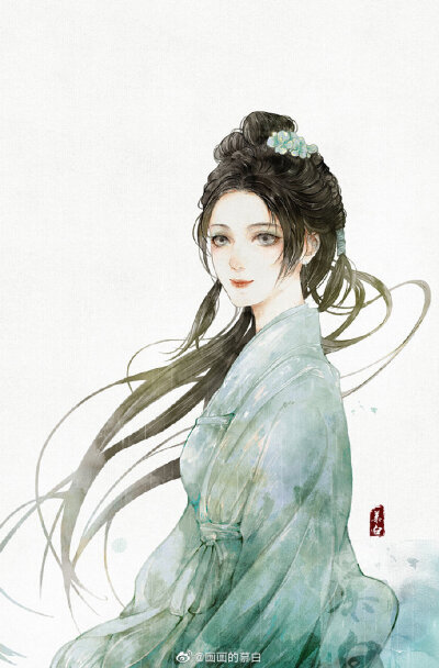 小青#画画的慕白