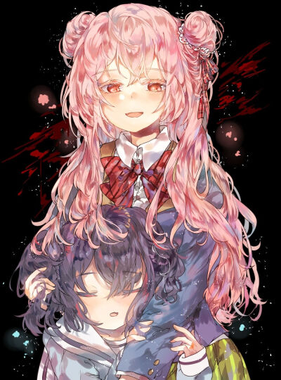 百合happy suger life 神户盐 松坂砂糖 黑化 病娇 萝莉 少女 暗黑