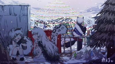 银灰初雪