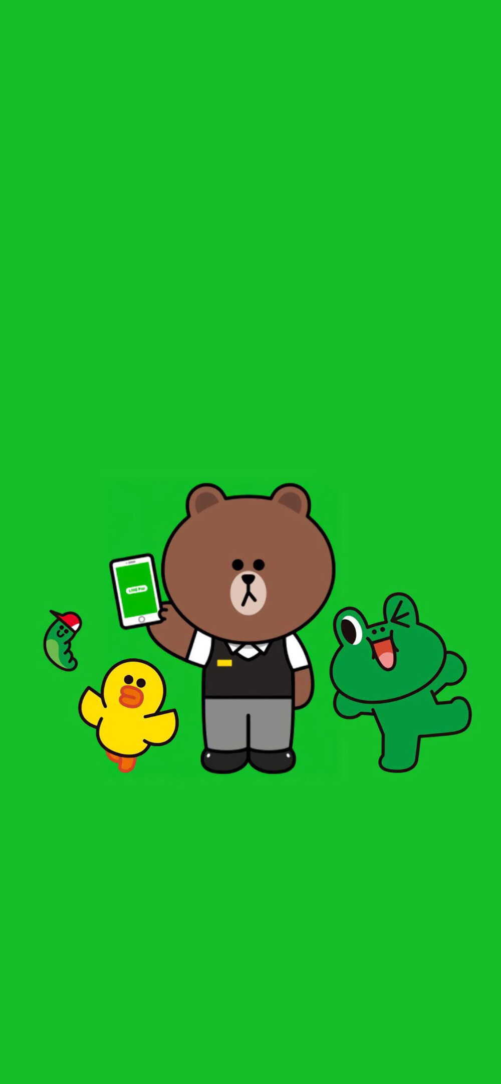 iphonexxsmax卡通系列linetown布朗熊和可妮兔