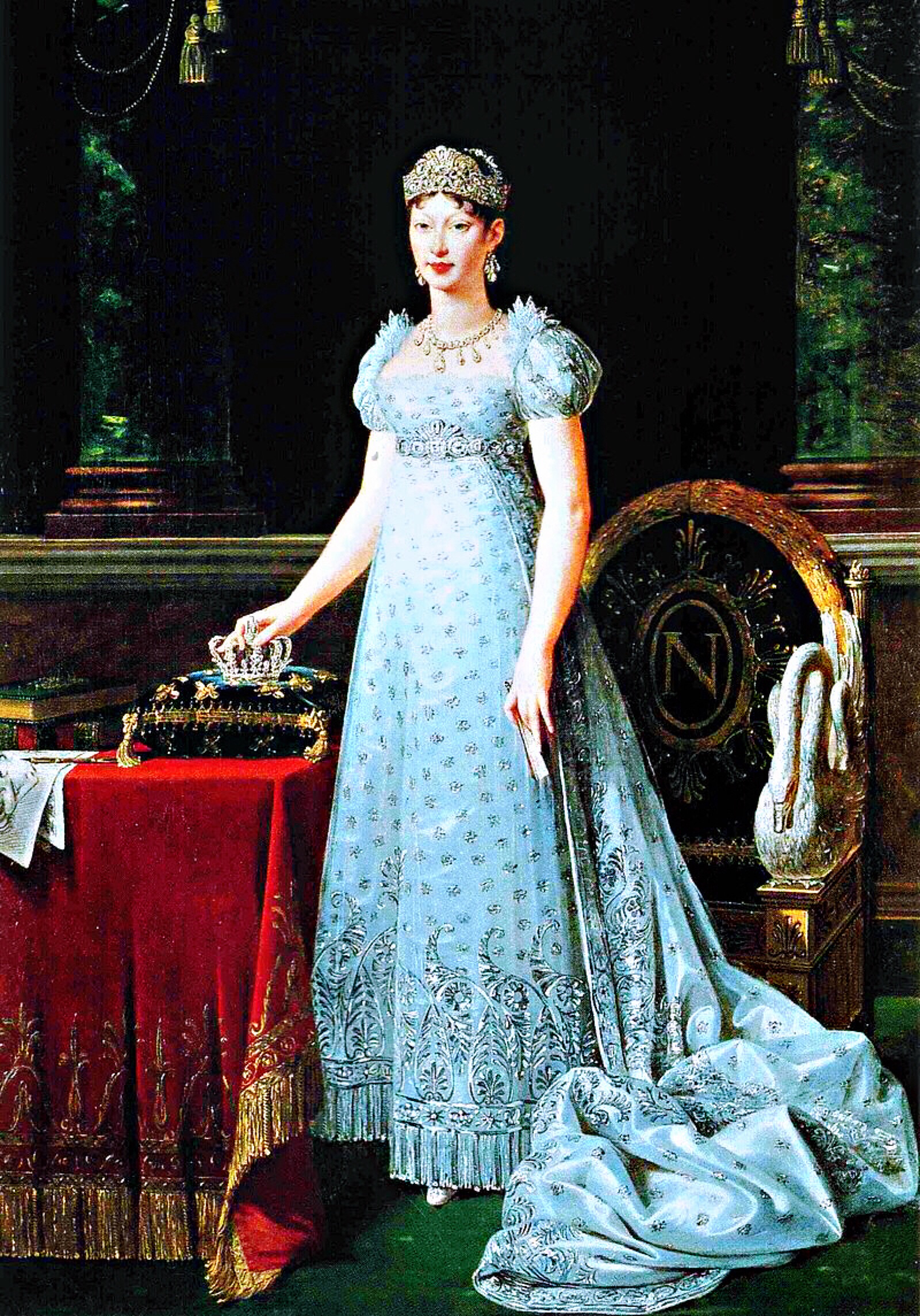 奥地利公主嫁给拿破仑图片