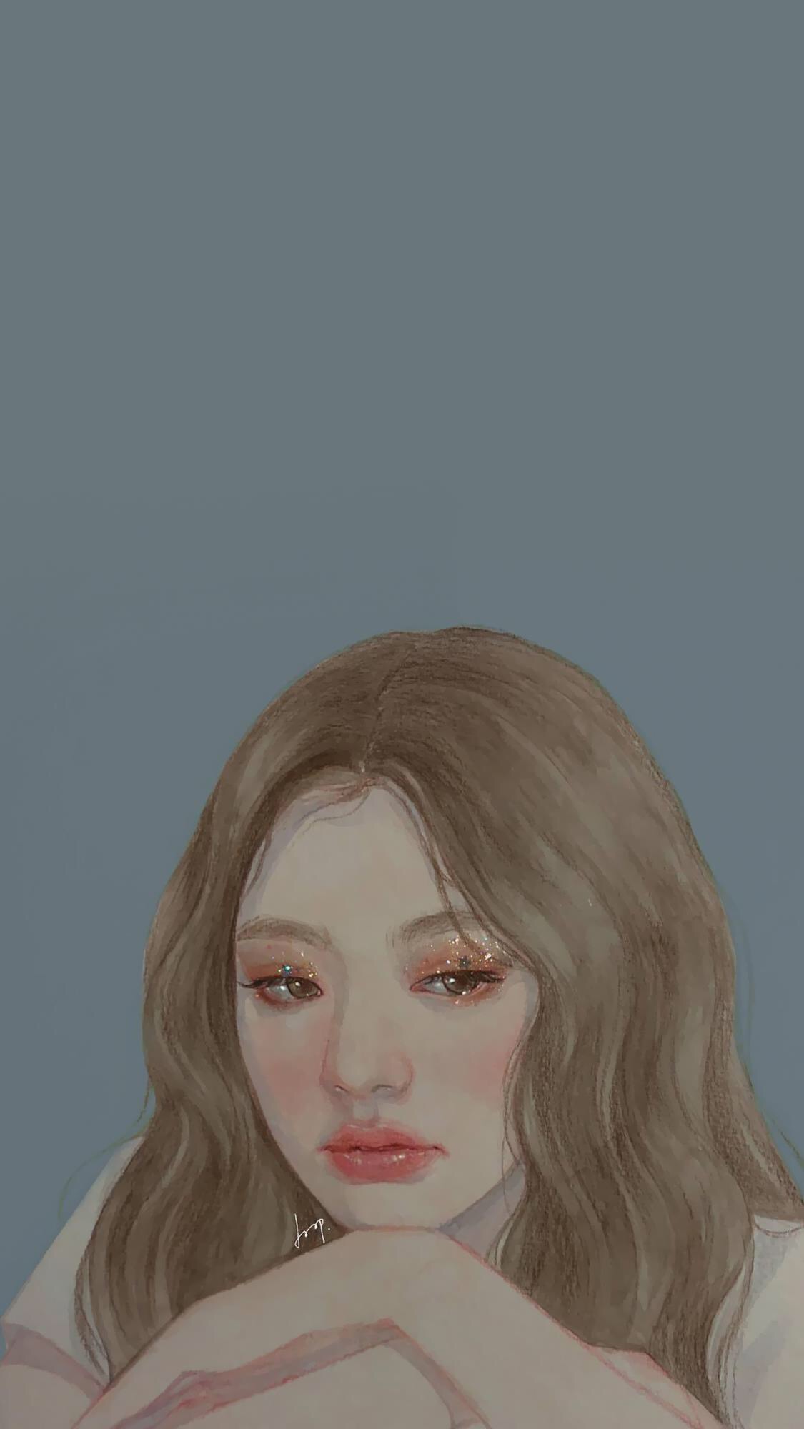 更多此系列壁纸关注公众号:badgirler