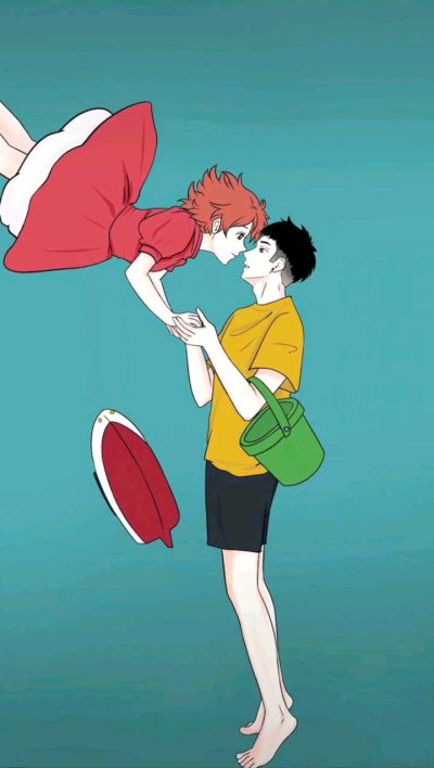 宗介 波妞 壁纸