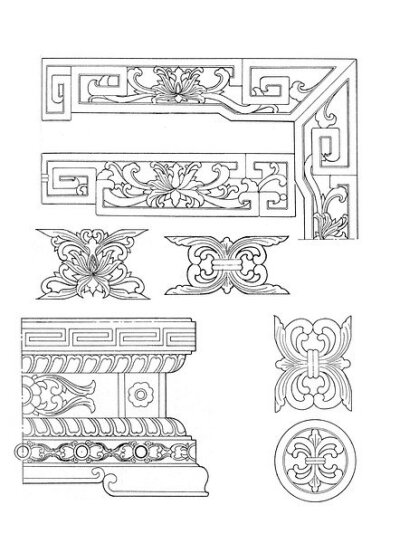 简易入门木雕图纸大全图片