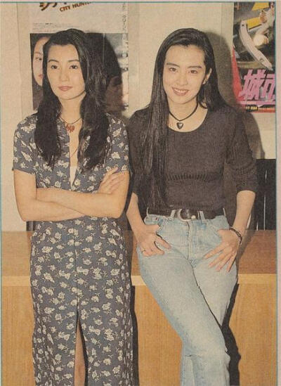 1988王祖贤和张曼玉图片
