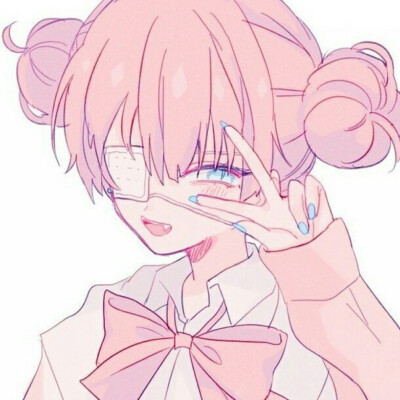 女生动漫马尾